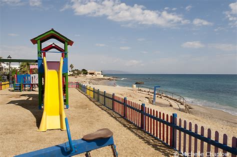 The beaches of Mojacar in the Almeria province, Places of interest ...