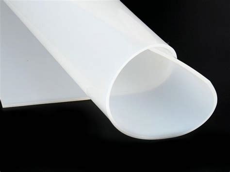 Smooth Surface Thin Silicone Sheet / Flexible Rubber Sheet 60 Shore A ...