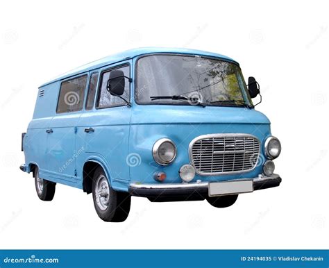 Isolated blue minivan stock image. Image of object, transport - 24194035