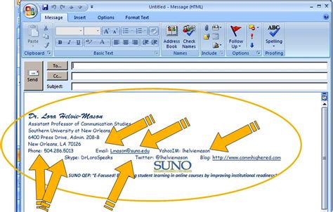 Communication & Higher Education: What does your signature say about you?