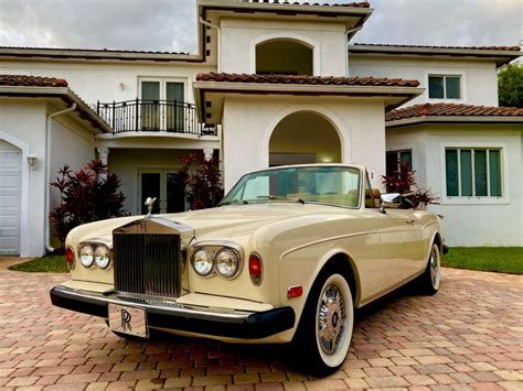 1983 Rolls-Royce Corniche Convertible Brown RWD Automatic for sale - Rolls-Royce Corniche 1983 ...