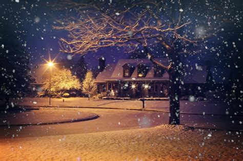 Midnight Snow Night Snowy - Free photo on Pixabay - Pixabay