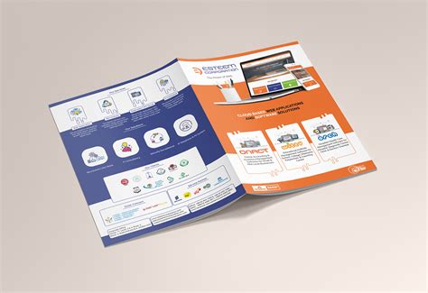 Brochure Design for Management Software on Behance