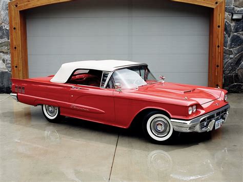 1960, Ford, Thunderbird, Convertible, Classic, Cars Wallpapers HD / Desktop and Mobile Backgrounds