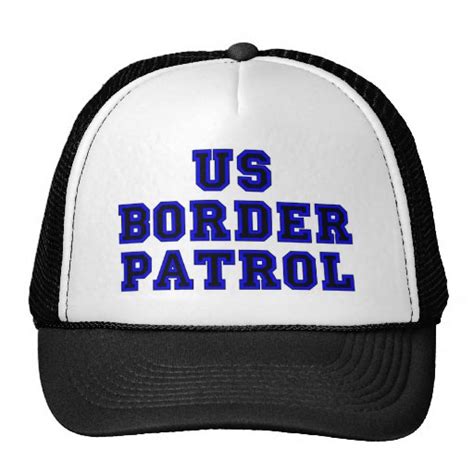 US Border Patrol Trucker Hat | Zazzle