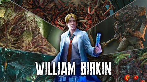 【4K60ᶠᵖˢ】WILLIAM BIRKIN ALL VIRUS TRANSFORMATION SCENES | G-FORMS GAMEPLAY | Resident Evil 2 ...