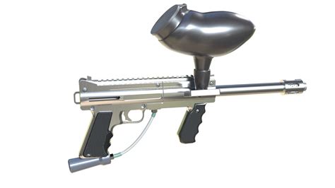 Paintball gun 3D | CGTrader