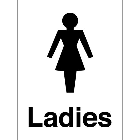 Ladies Toilet Signs - from Key Signs UK