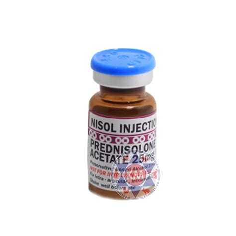 Predon 10ml (Prednisolone Acetate) 25mg - KM Vet Pharm Sdn Bhd