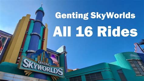 Genting Skyworlds All 16 Rides - YouTube