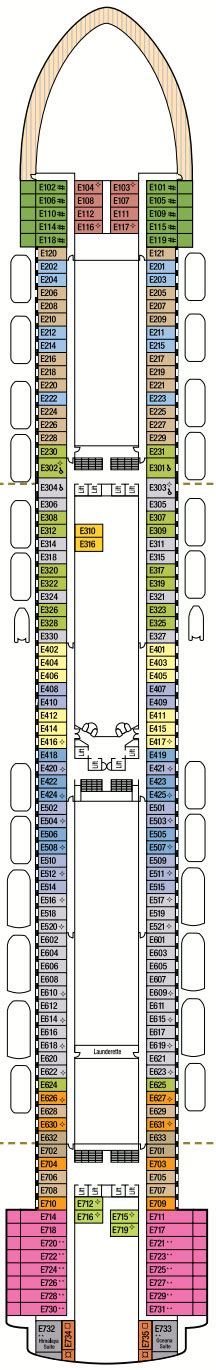 Azura Deck Plans: Ship Layout, Staterooms & Map - Cruise Critic