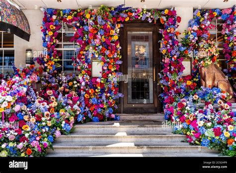 The Entrance To 34 Mayfair Restaurant, South Audley Street, London, England Stock Photo - Alamy