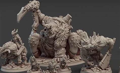 3D Printed Models With Insane Detail: Titan-Forge - Spikey Bits