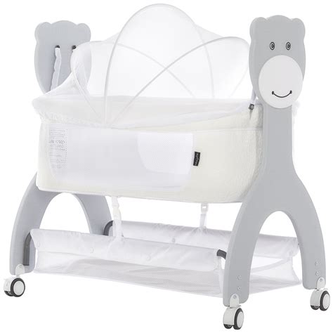 Dream On Me Cub Portable Bassinet, Rocking Cradle, Best for small living space, Compact Portable ...