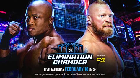 WWE Elimination Chamber: Brock Lesnar vs. Bobby Lashley Result