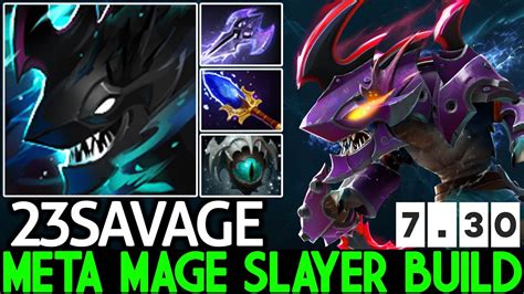 23SAVAGE [Slark] New Meta Mage Slayer Build Pro Gameplay Dota 2 - YouTube