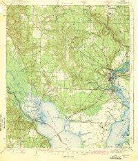 Hi-Res Interactive Map of Milton, FL in 1943 | Pastmaps