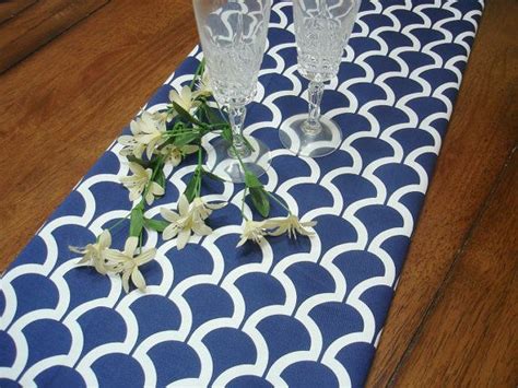 Navy Blue Table Runner - Wedding - 13" X 96" Table Cloth - Decorative ...