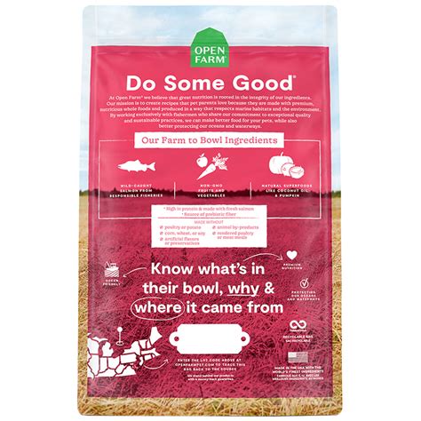 Open Farm Grain Free Wild-Caught Salmon Recipe Dry Dog Food