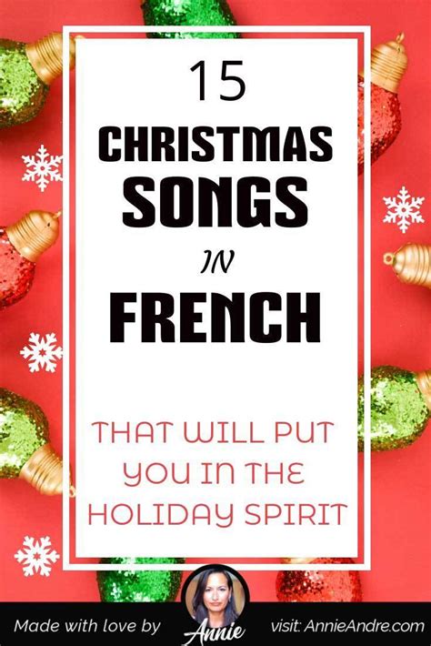 16 French Christmas Songs Popular in France (Lyrics + Audio)