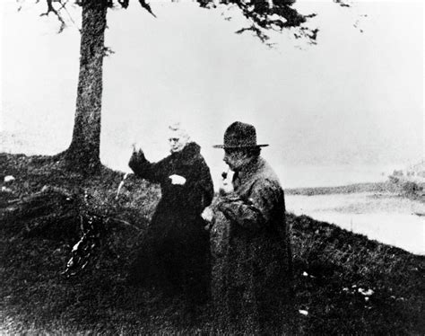 Einstein And Marie Curie Photograph by Emilio Segre Visual Archives ...