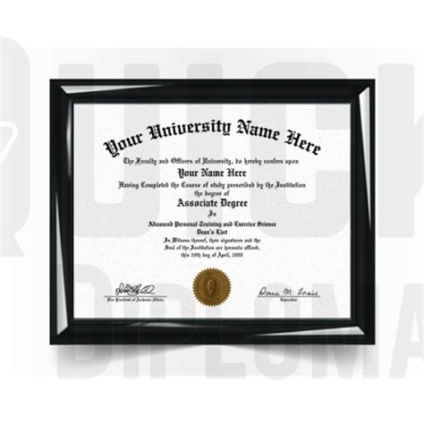 Replacement Associate Diploma