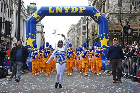 Thousands turn out for London's colourful New Year's Day parade with ...