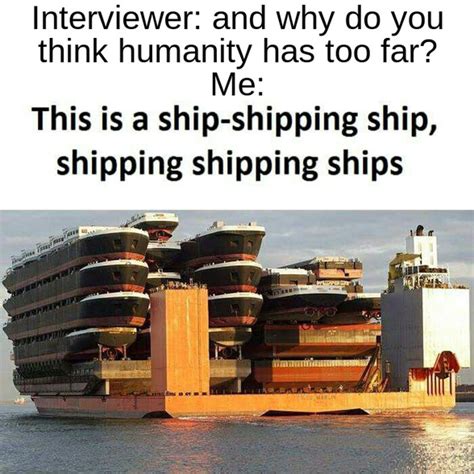 The best Shipping memes :) Memedroid