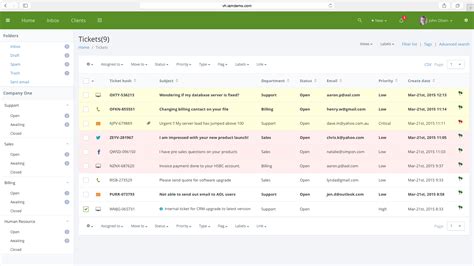 Help Desk Request / Ticket Management - Vision Helpdesk