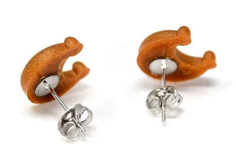 Handmade Mario Power Moon Earrings | Gadgetsin
