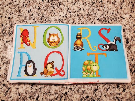 ABC Animal Alphabet Children's Cloth Book | Etsy