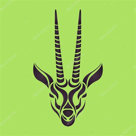 Gazelle logo eps | Gazelle logo vector — Stock Vector ...