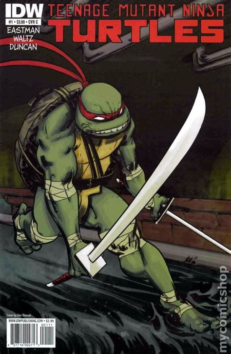 Teenage Mutant Ninja Turtles comic books issue 1 published by IDW Publishing