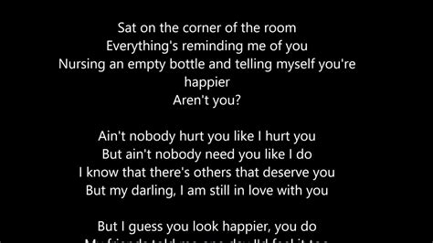 [LYRICS] Ed Sheeran - Happier - YouTube