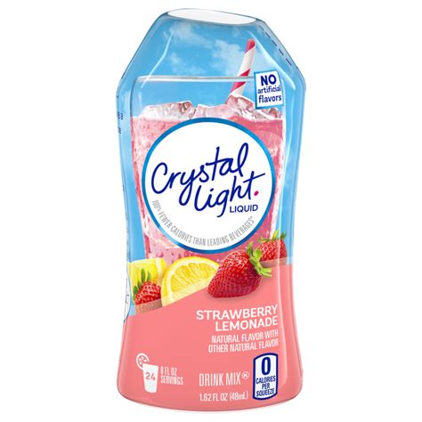 Save on Crystal Light Sugar Free Liquid Drink Mix Strawberry Lemonade ...