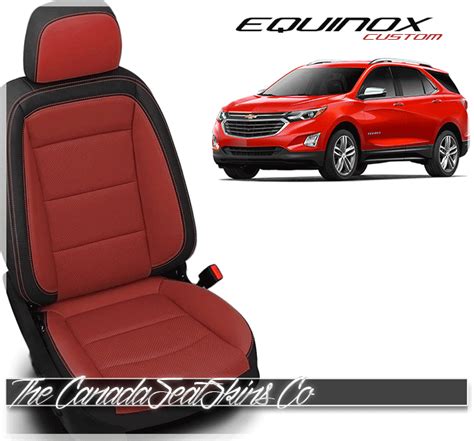 2017 Chevy Equinox Leather Seat Covers - Velcromag