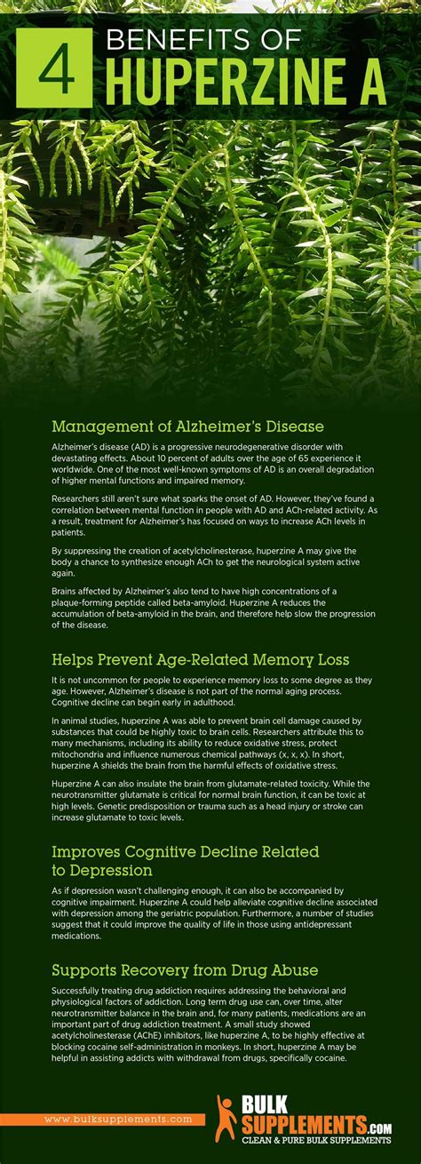 Huperzine A: Benefits, Side Effects & Dosage