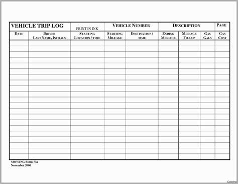 Ato Vehicle Log Book Spreadsheet Spreadsheet Downloa ato vehicle log ...