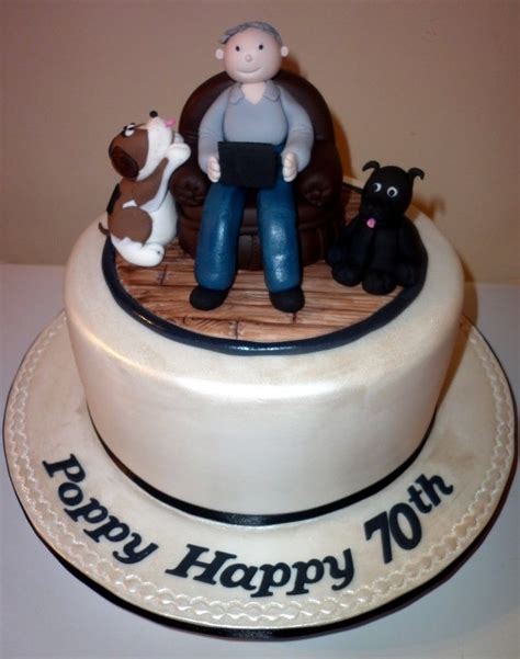 Cake Ideas For Men 70th Birthday | Cake Photo Ideas | 70th birthday ...