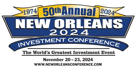 2024 Conference Schedule - New Orleans Investment Conference