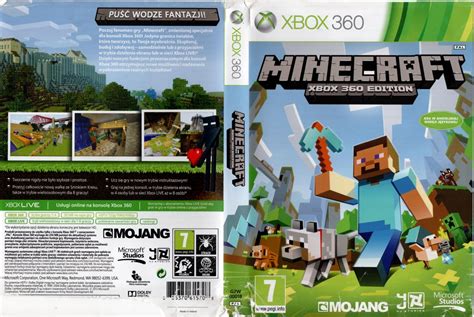 Minecraft: Xbox 360 Edition (2012) box cover art - MobyGames