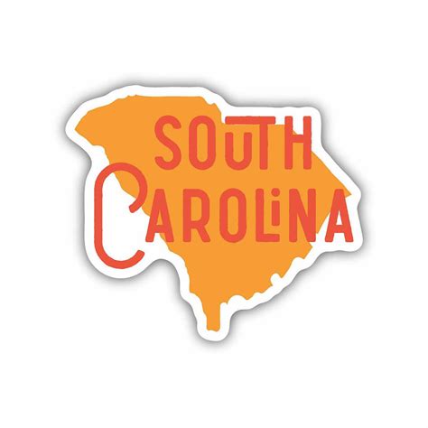 South Carolina State Sticker