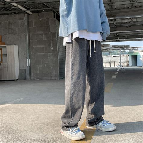 Korean Baggy Pants Men