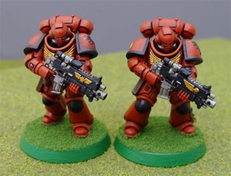 Blood Angels Primaris Intercessors 1, 2 by Drazhar24 on DeviantArt