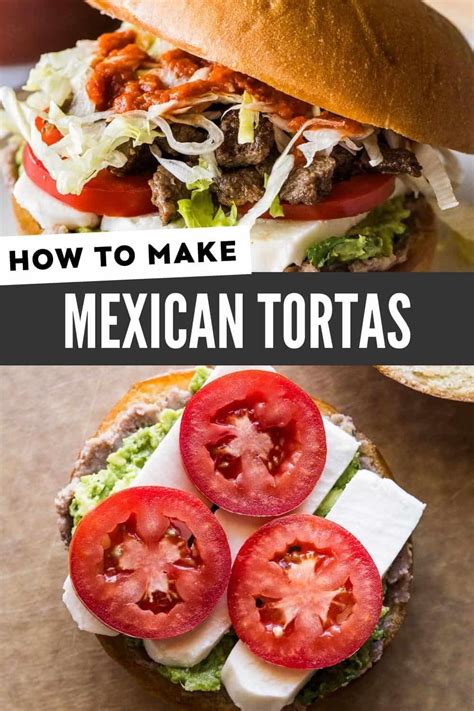 Tortas, or Mexican sandwiches, are a popular lunch sandwich made from a ...