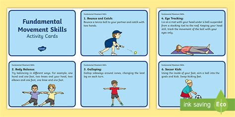 Fundamental Movement Skills Activities - Primary Resources