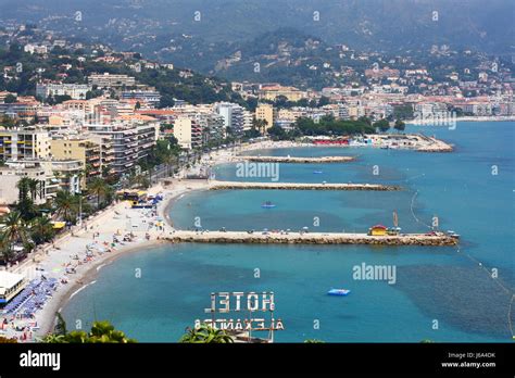 san remo beach Stock Photo - Alamy