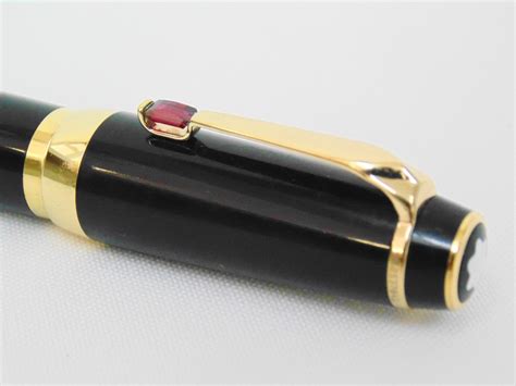 Bolígrafo Pluma Montblanc Boheme Noir Zafiro Rojo. - $ 4,300.00 en ...