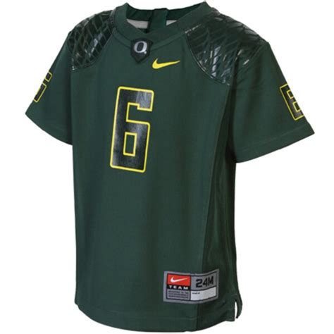 Nike Oregon Ducks #6 Infant Replica Football Jersey - Green | Official ...