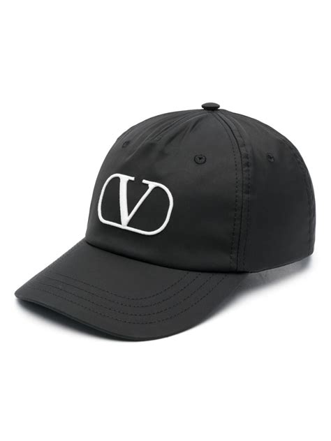 Valentino Garavani VLogo Cotton Baseball Cap - Farfetch